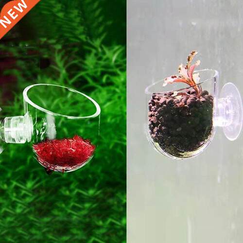 Aquarium Decoration Hanging Fish Tank Mini Crystal Acrylic G