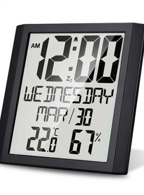 Horloge murale chambre Design moderne affichage numér