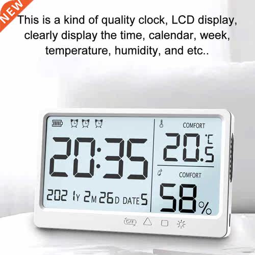 LCD Electronic Temperature Humidity Meter Electronic High Pr