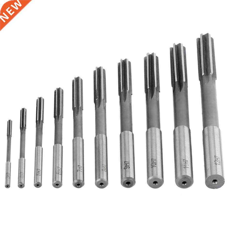 10pcs HSS H7 Machine Reamers Straight Flute Reamer Machine C