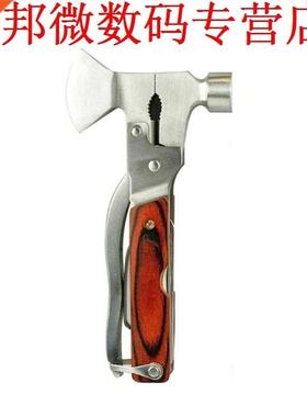 9n1 Campng Tool Combnate Velg Hamer Klauw Escape Camp