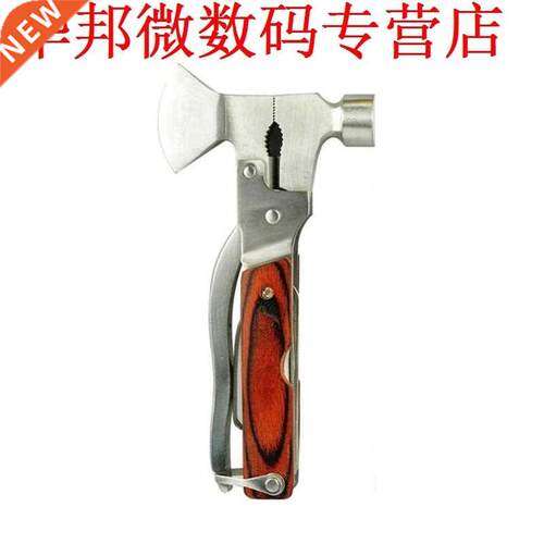 9n1 Campng Tool Combnate Velg Hamer Klauw Escape Camp