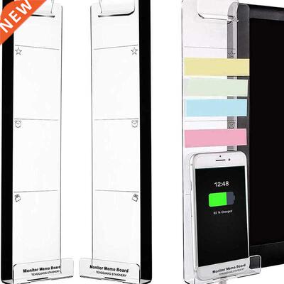 Message Memo Board PC Screen Computer Monitor Side Panel Pla