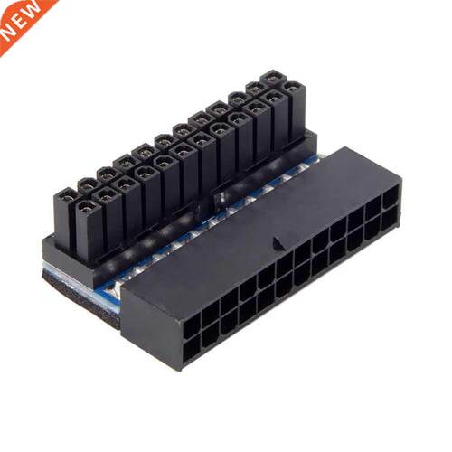 ATX 24Pin Female To Male 90 Degree Replacement Computer Powe
