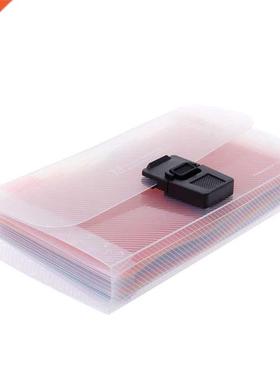 A6 Rainbow Expanding Document Bills Folder 13 Pocket School