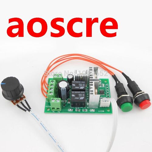 PWM dc motor controller forward and backward linear actuator