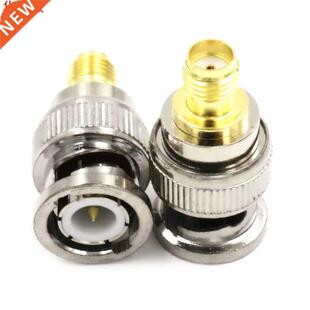 2 pièces SMA mâle à BNC femelle connecte