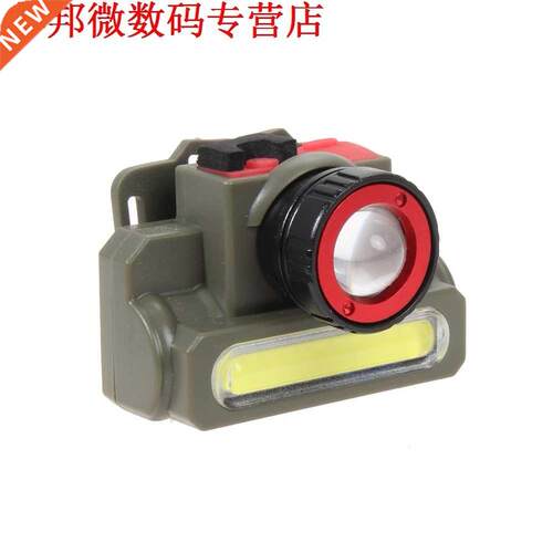Hoge Licht Zoomable XPE + COB LED Koplamp Zaklamp Met Lithiu