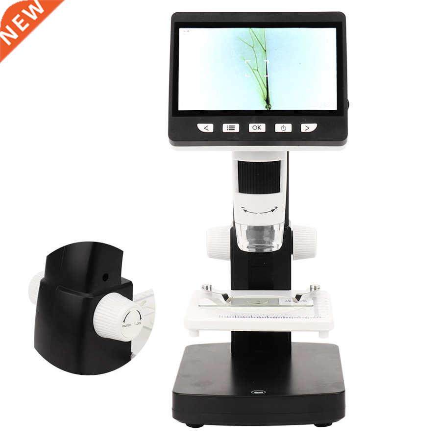 1000X 1080P HD Portable Microscope with Screen Non-Slip Base
