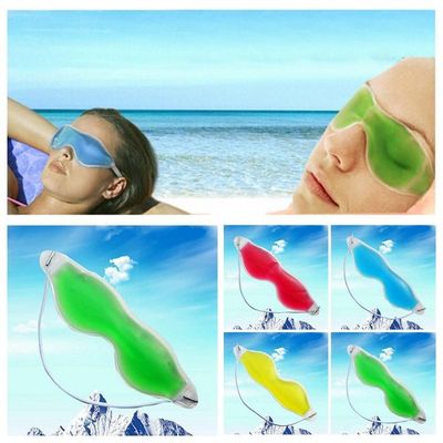 Reusable Gel Eye Mask Warm Hot Ice Cooling Relieve Eye Fatig