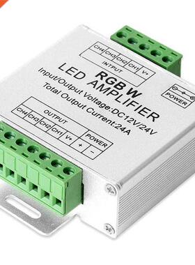 RGB/RGBW 5050 LED Strip Amplifier Controller Work With 4Pin/