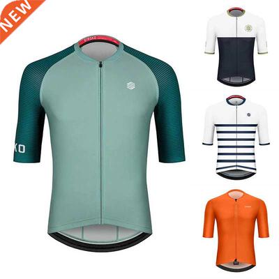 SIROKO Summer Men Cycling Jersey Lightweight Bike Clothes Br