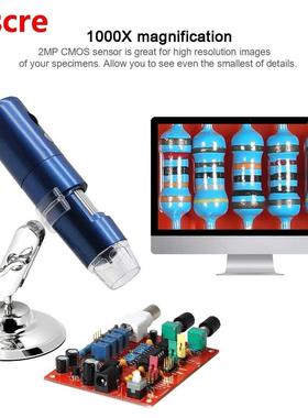 Wireless Wi-Fi Digital Zoom Microscope Handheld Magnifier 2M