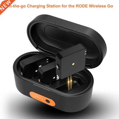 Portable Microphone Charger Box for Rode Wireless Go 1/2 Fas