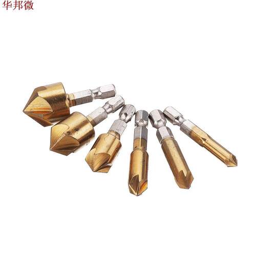 6-19mm Countersink Drill Bit with Automatic Center Pin Punch