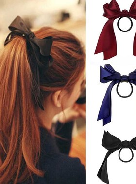 IFMIA Korean Bow-Knot Elastic Hair Bands Accessories Fashion