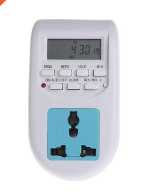 Display Energy Saving Timer Programmable Electronic Socket T