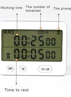 Digital Kitchen Cooking Timer Clock  Channels Simultaneous