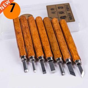 7pcs Wood Carving Knife Herramientas Hobby Knife Kit Craft S