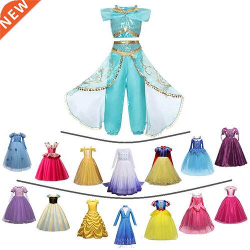 Girls Fairy Princess Costume Beauty Kids Dress Halloween Cos