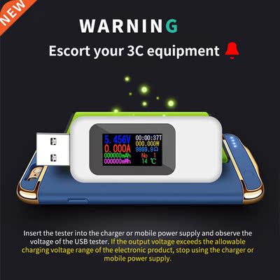 USB tester Digital Voltmeter Amperimetro Voltage Current Vol
