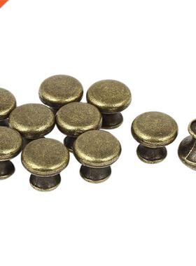 10x Cabinet Drawer Door Single Hole Pull Handles 14mm Height