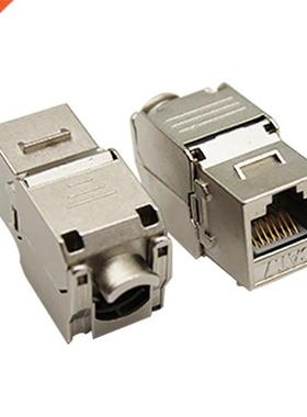 24Pc RJ45 .7 Shielded FTP Zinc Alloy Module Network Jack