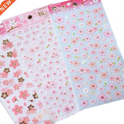 1sheet Japan style sakura oriental cherry blossom diary deco