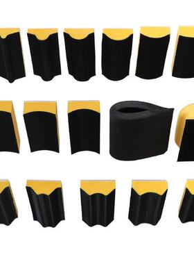 16Pcs/Set Sanding Pad 40x100Mm Shaped Hand Sanding Block San