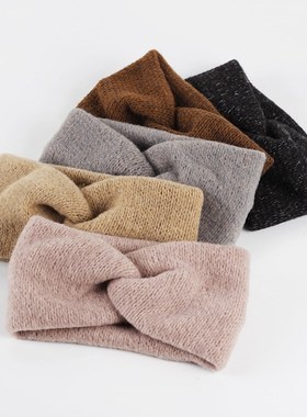 Baby Headband Women Girl Twisted Hair Band Kids Woolen Headw