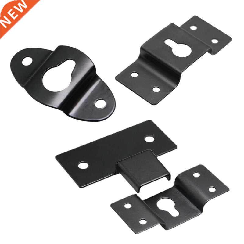 Metal Speaker Brackets Stand Black Wall Mount Iron Hook Hang