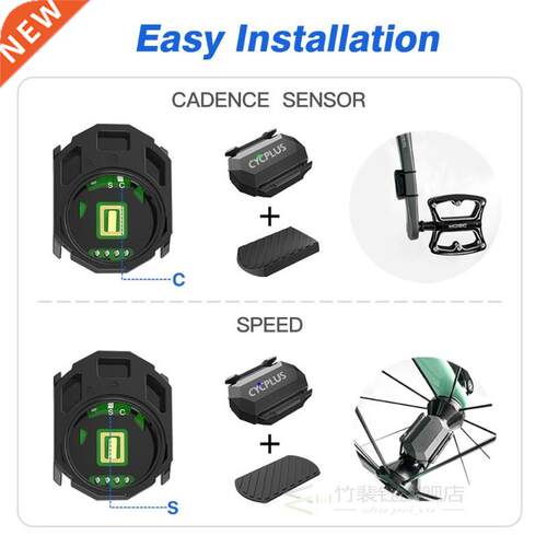 CYCPLS Bike Computer Speedometer ANT+ Speed Cence Sensor W