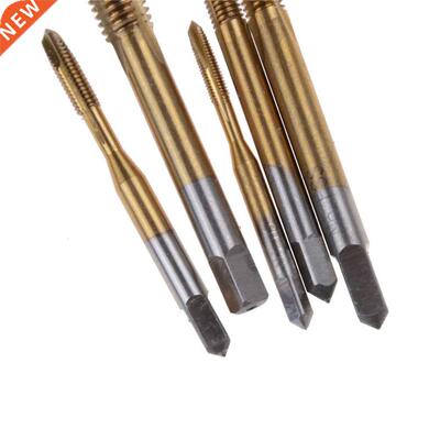 5pcs HSS Titanium Machine Right Hand Tap Drill  Flute M M4