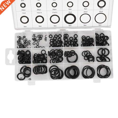225Pcs O Ring Assortment Rubber O-Ring Washer Seal Rings Wat