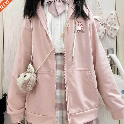 2022 new Sanrio hello kitty girl uniform Hoodies jacket spri