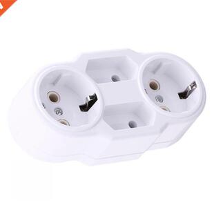 European Converson Plug 1 to 4 Way Socket Adapter EU Standa