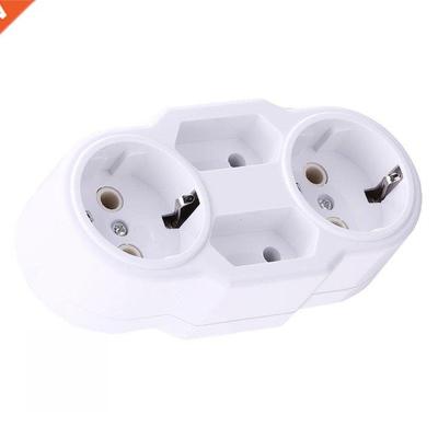 European Converson Plug 1 to 4 Way Socket Adapter EU Standa