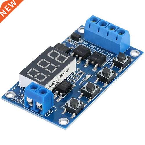 DC 5V-36V Delay Time Module Switch Infinite Loop Digital LED