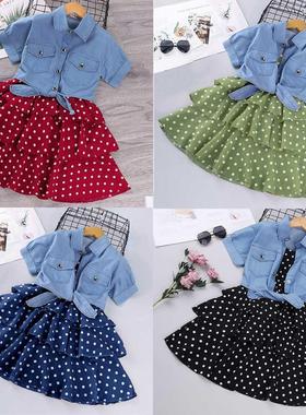 Spring Summer Girls Clothes Fashion Children's Clothes T