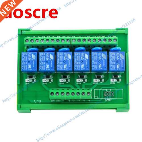 6 channels 9V 10A Relay Module driver board output amplifie