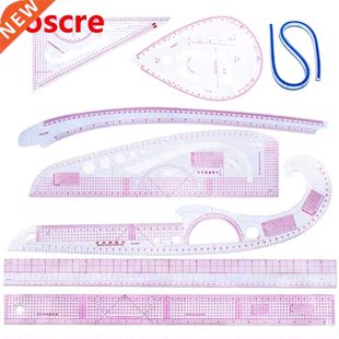8PCS Sewing Cutting Ruler DIY Clothing Sample Grading Sewing
