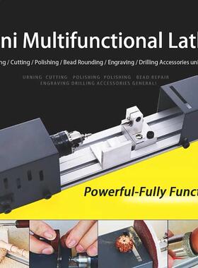 Mini Cnc Lathe Beads Machine Woodwork Diy Lathe Set Grinding