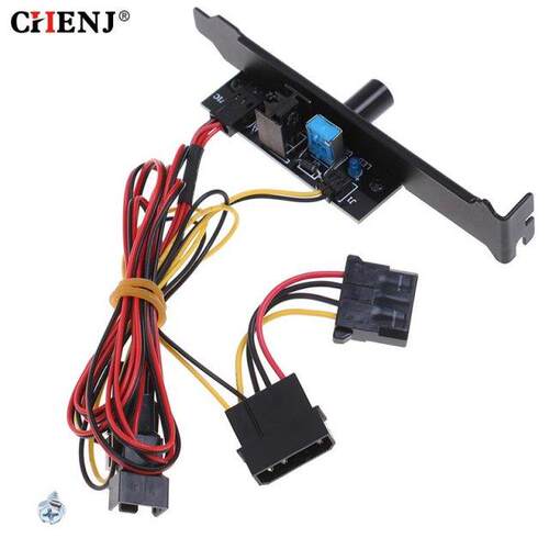 1Pc  Channels PC Cooler Cooling Fan Speed Controller For CP
