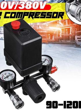 Air Compressor Pump 220V/380V Pressure Switch Control Manifo