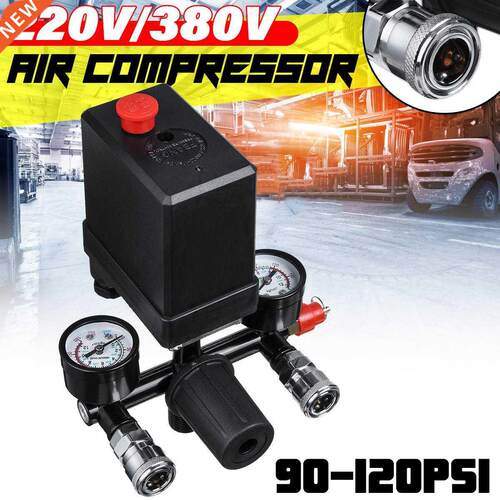 Air Compressor Pump 220V/380V Pressure Switch Control Manifo