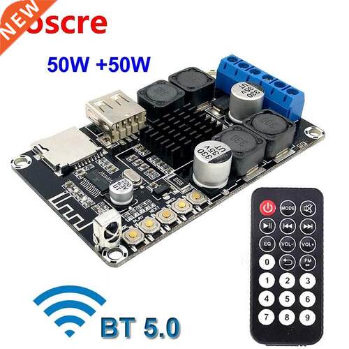 2*50W TPA116 Bluetooth-Compatible Digital Audio Power Amp H