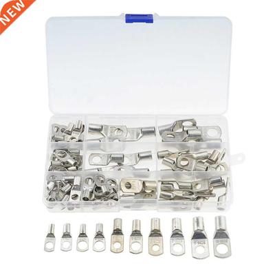 100PCS/BOX Assortment SC6-35 Bare Tinned Copper Lug Terminal