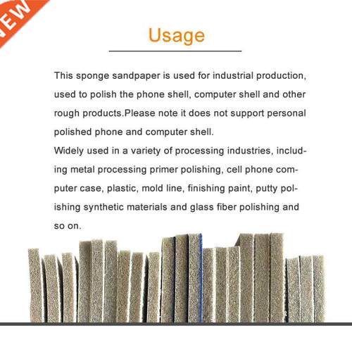 10pcs Wet & Dry Back Velvet Sanding Sponge Disc Sandpape