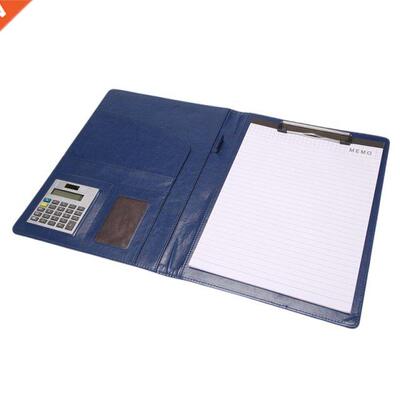 A4 Clipboard Folder Portfolio Multi-Function Leather Organiz