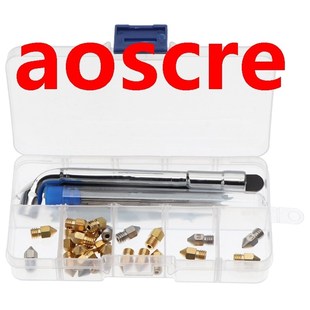 Nozzle Surface Lettering 31PCS Printer Brass Nozzl Boxed